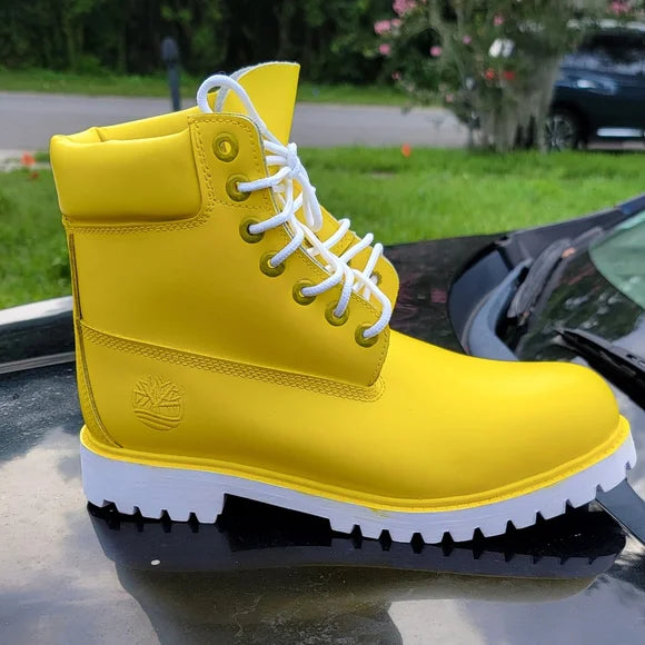 Art-Inspired Custom Timberland Footwear