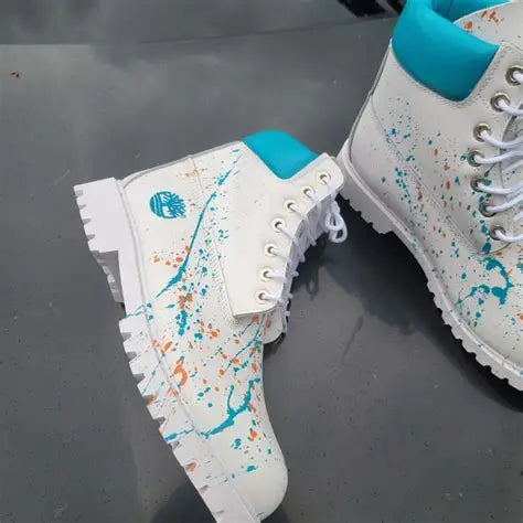 Custom Hand-Painted Timberland Boots