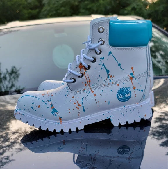 Custom Hand-Painted Timberland Boots